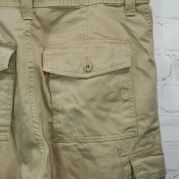 Levi's Workwear Cargo Pockets 100% Cotton Outdoor Flat Front Men's Size 34 - Picture 9 of 16